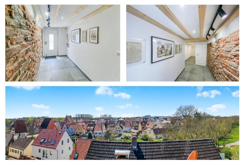 Stylisches Apartment Mit Terrasse In Der Altstadt Von Donauwörth 外观 照片